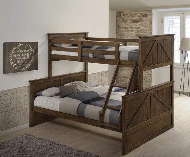 Simmons twin over full bunk clearance bed